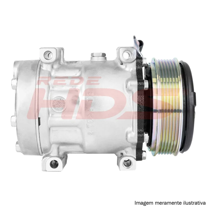 A/C Compressor 7H15 6PK 119mm p Massey Ferguson 12V (SANDEN)