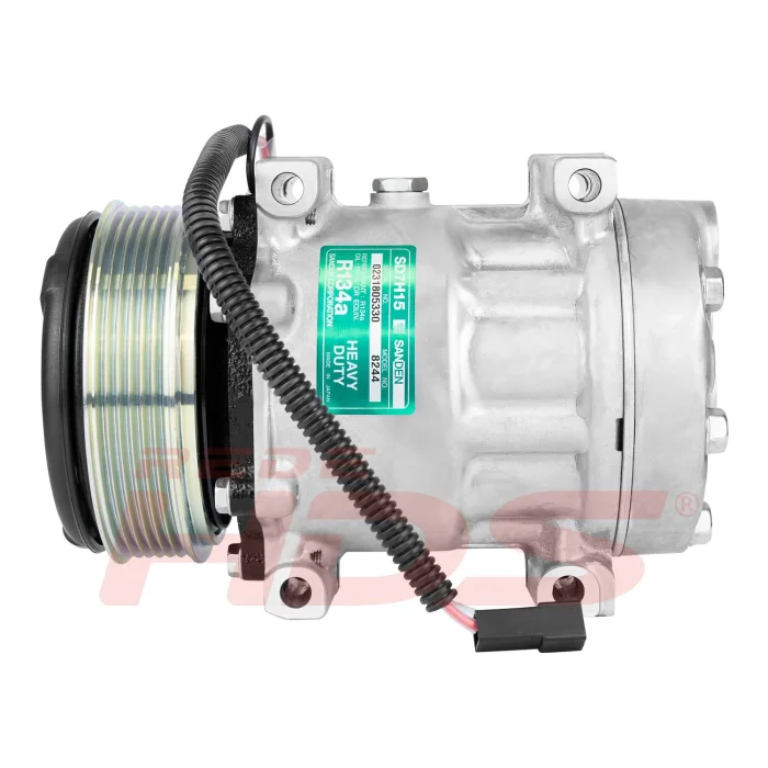 A/C Compressor 7H15 6PK 119mm p Massey Ferguson 12V (SANDEN)