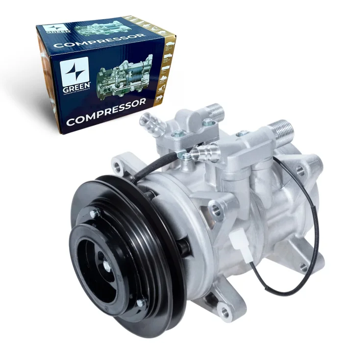 Compressor Universal 6p148 Polia 1V 12V 8 Fix TC57 (GREEN)