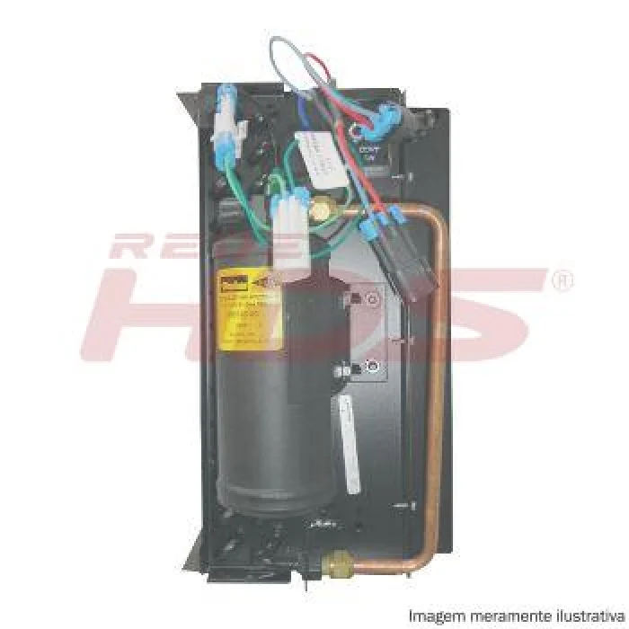 Eletroventilador Conjunto Eletroventilador, Condensador, Filtro 12V