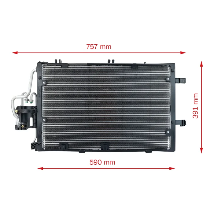 Condensador  AC p/ Chevrolet Corsa 1.4, 1.8 02 a 11 + filtro