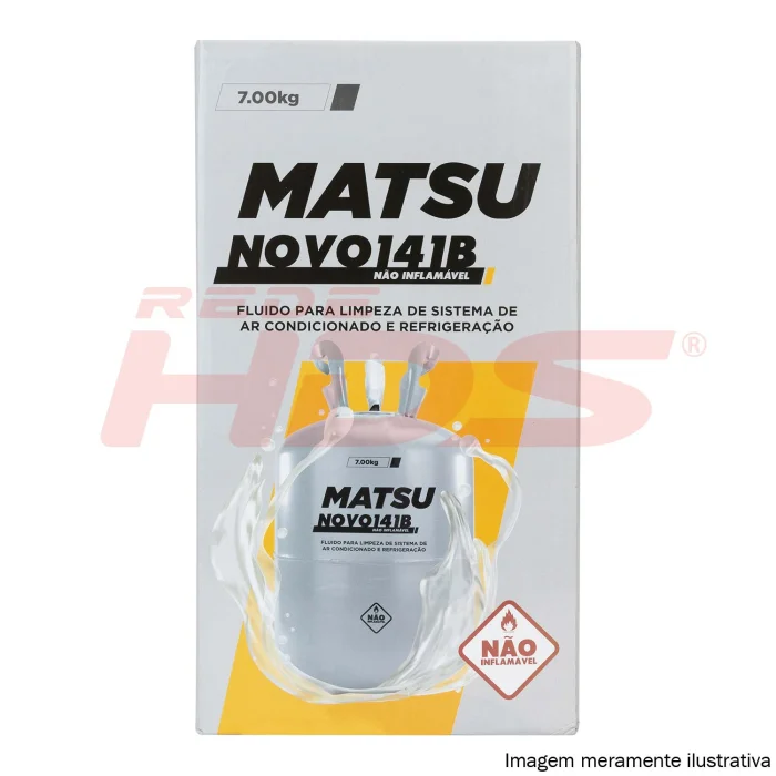 Fluido de Limpeza 141B 7Kg (Não Inflamável) (MATSU)