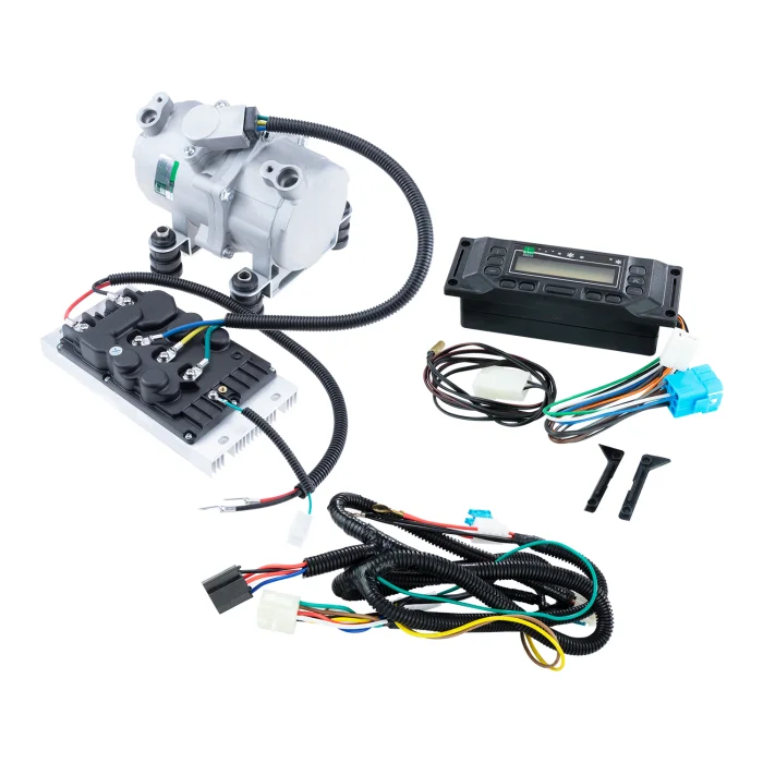 Kit Compressor elétrico com cmd digital, ISO VG68 e Conexões
