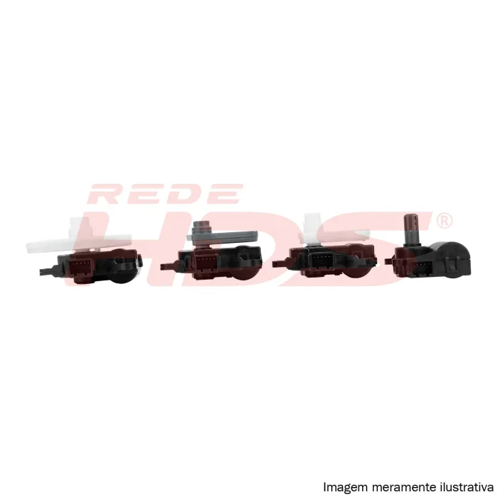 Motor Atuador para Ford Ranger 2012 a 2021 (Kit com 4 Peças)