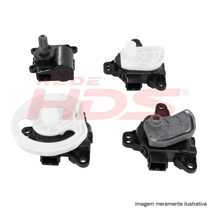 Motor Atuador para Ford Ranger 2012 a 2021 (Kit com 4 Peças)