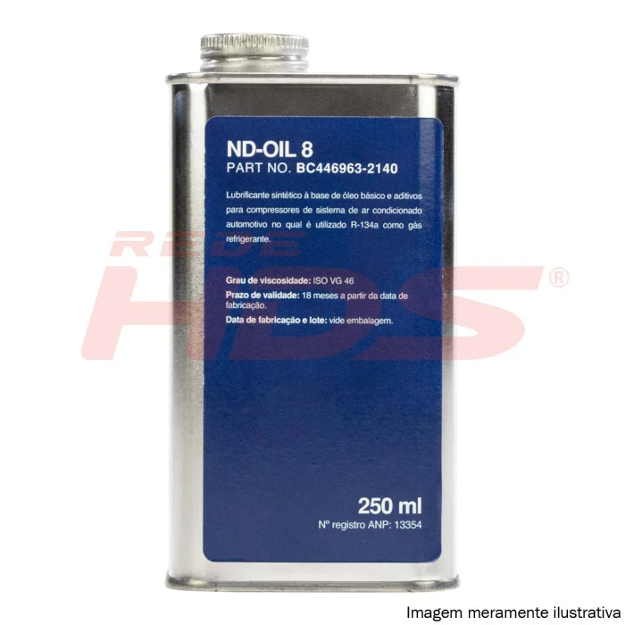 Óleo ND8 PAG 46 para Compressor AC (DENSO) ? 250ml