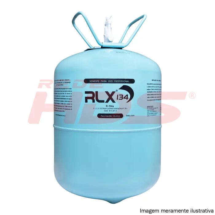 Gás Refrigerante R134A (RLX) (9002) - Botija 13,6Kg