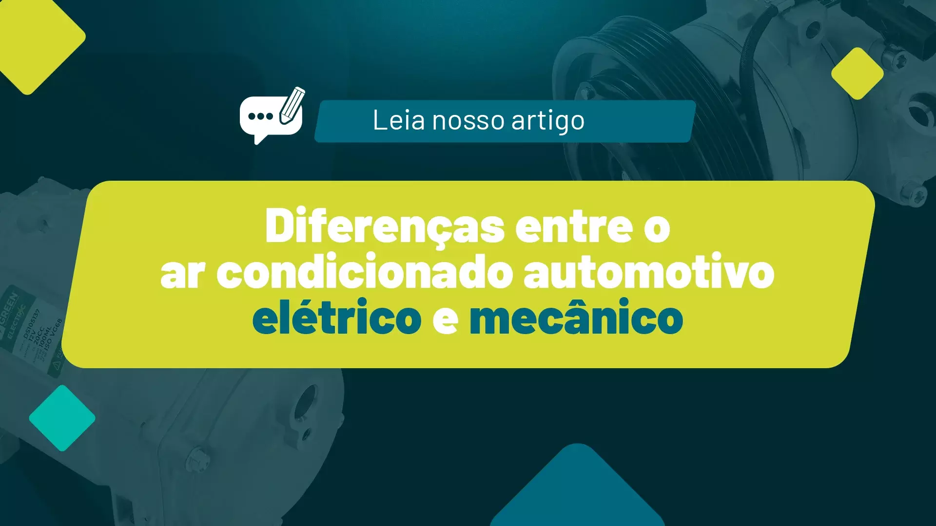 A/C elétrico vs. mecânico: qual a diferença?