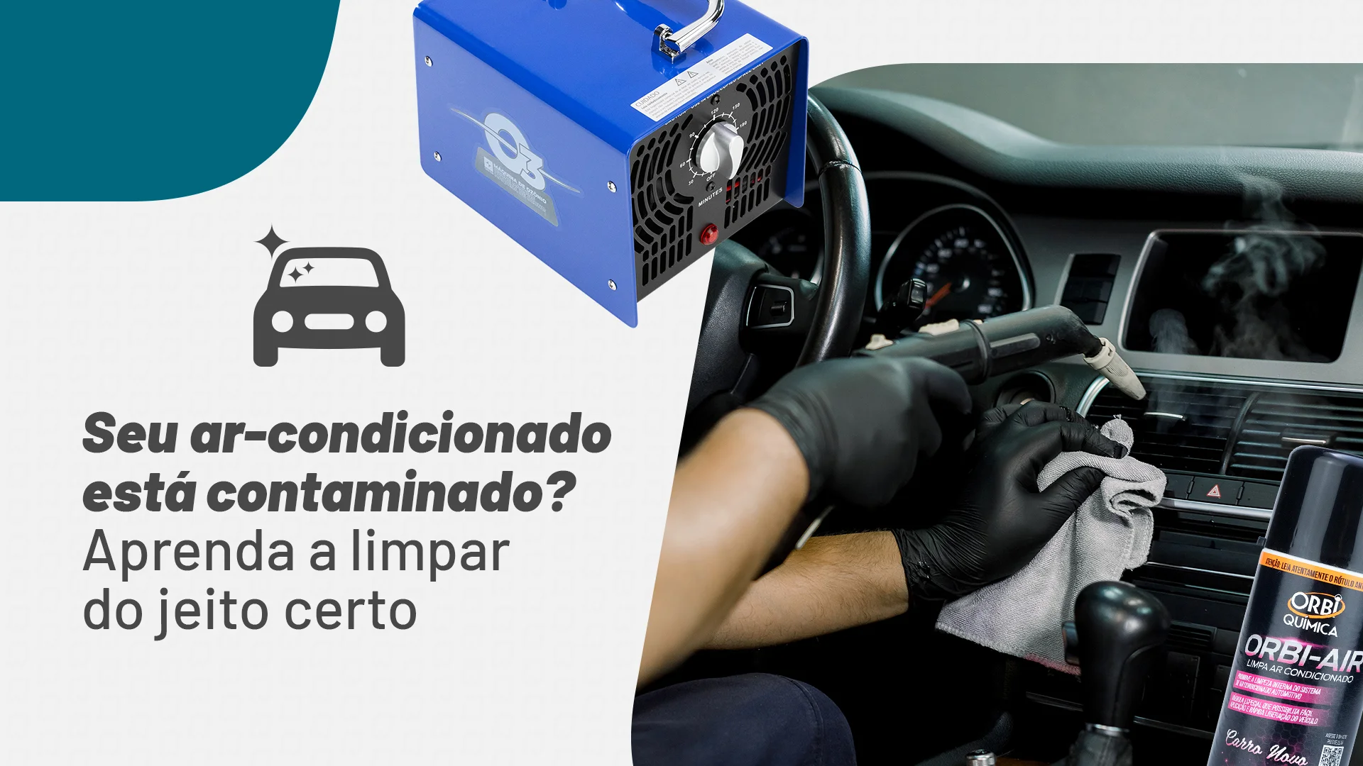 Aprenda a limpar o A/C do seu carro do jeito certo