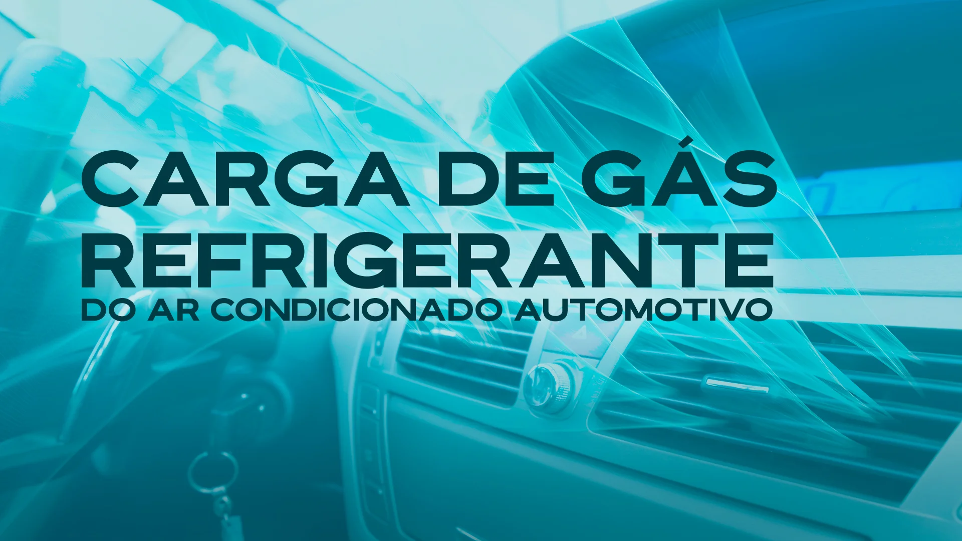 Carga de Gás Refrigerante do Ar Condicionado Automotivo