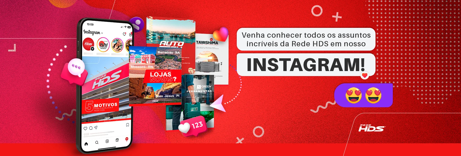 Conteúdos do instagram