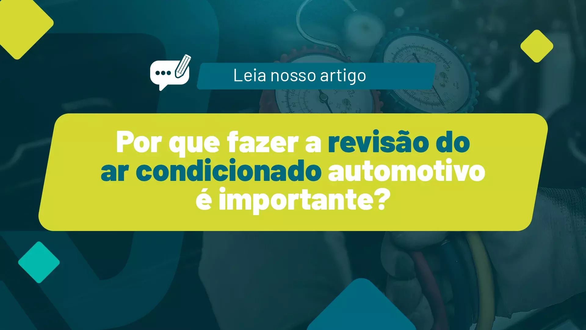 Devo fazer revisão do ar-condicionado do meu carro?