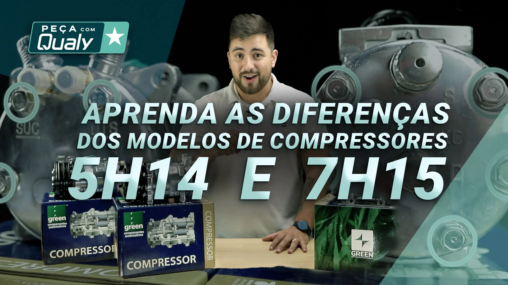 Diferenças entre compressores 5H14 e 7H15