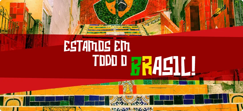 Estamos em todo o Brasil