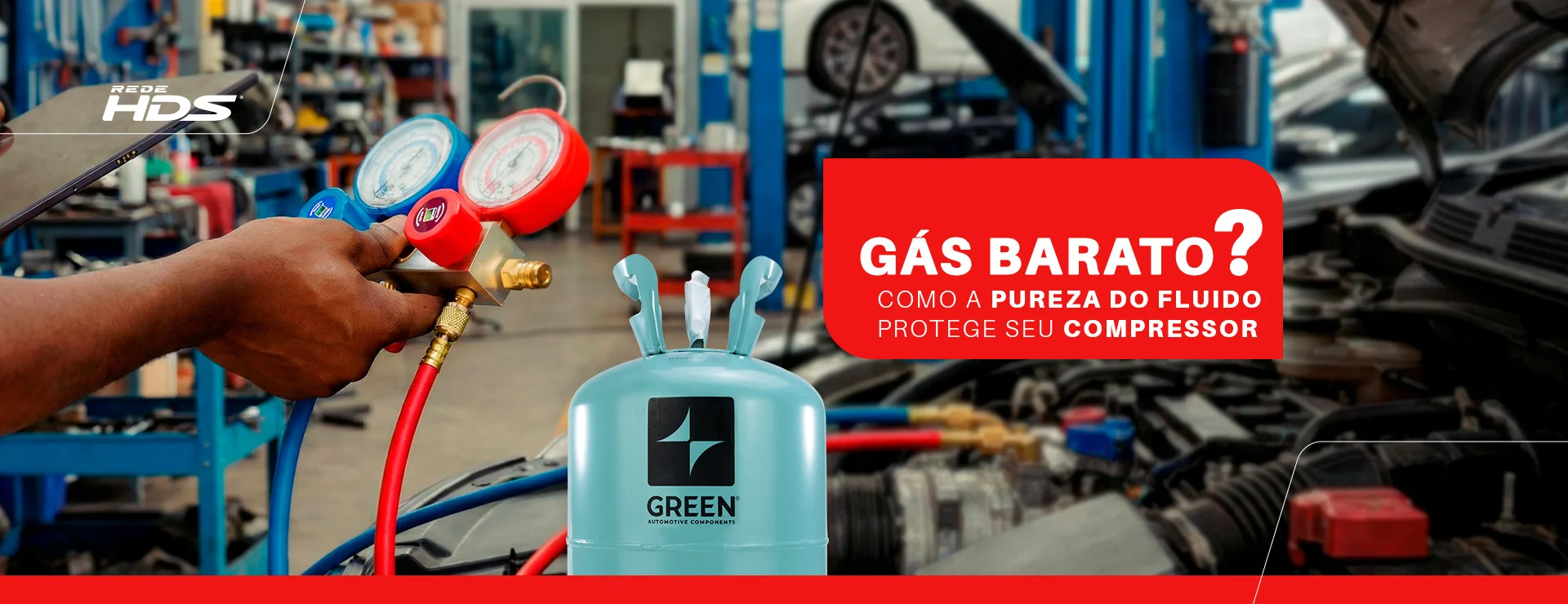 Gás Refrigerante: Por que a pureza protege seu compressor?