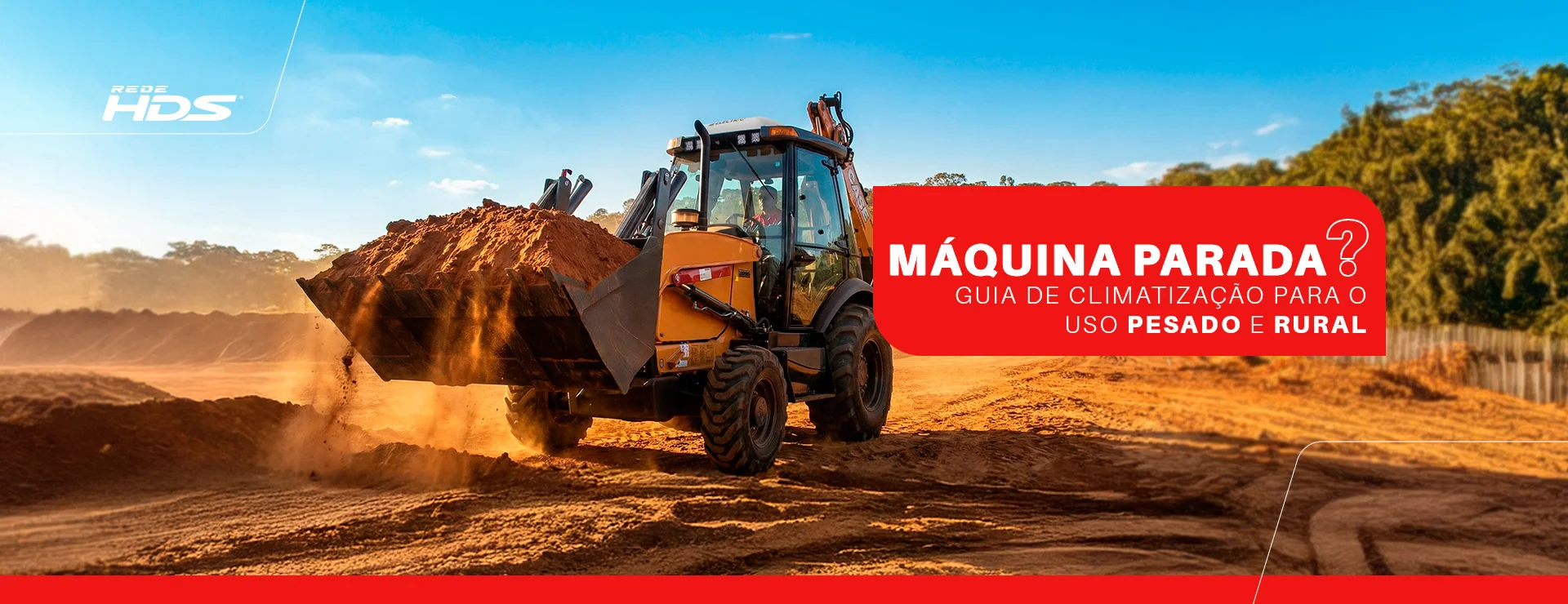 Máquina parada? Guia de climatização para o uso pesado e rural