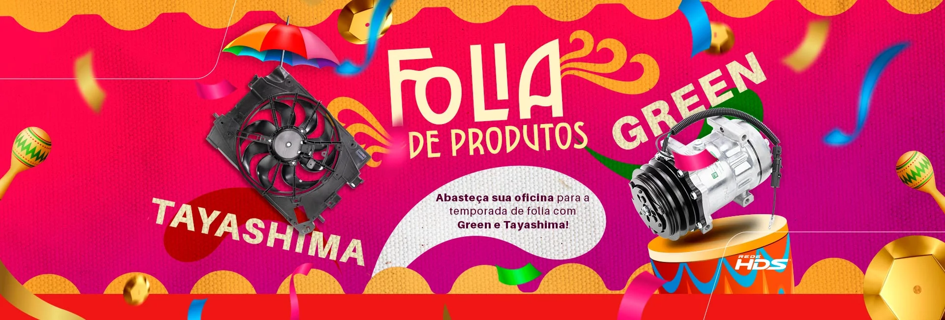 Canaval de peças e só na HDS