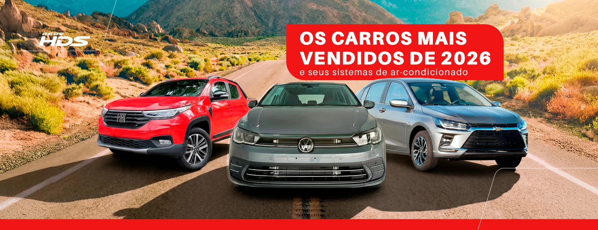 Os carros mais vendidos de 2026 e seus sistemas A/C