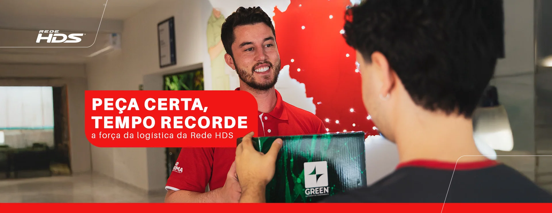 Peça certa, tempo recorde: a força da logística Rede HDS
