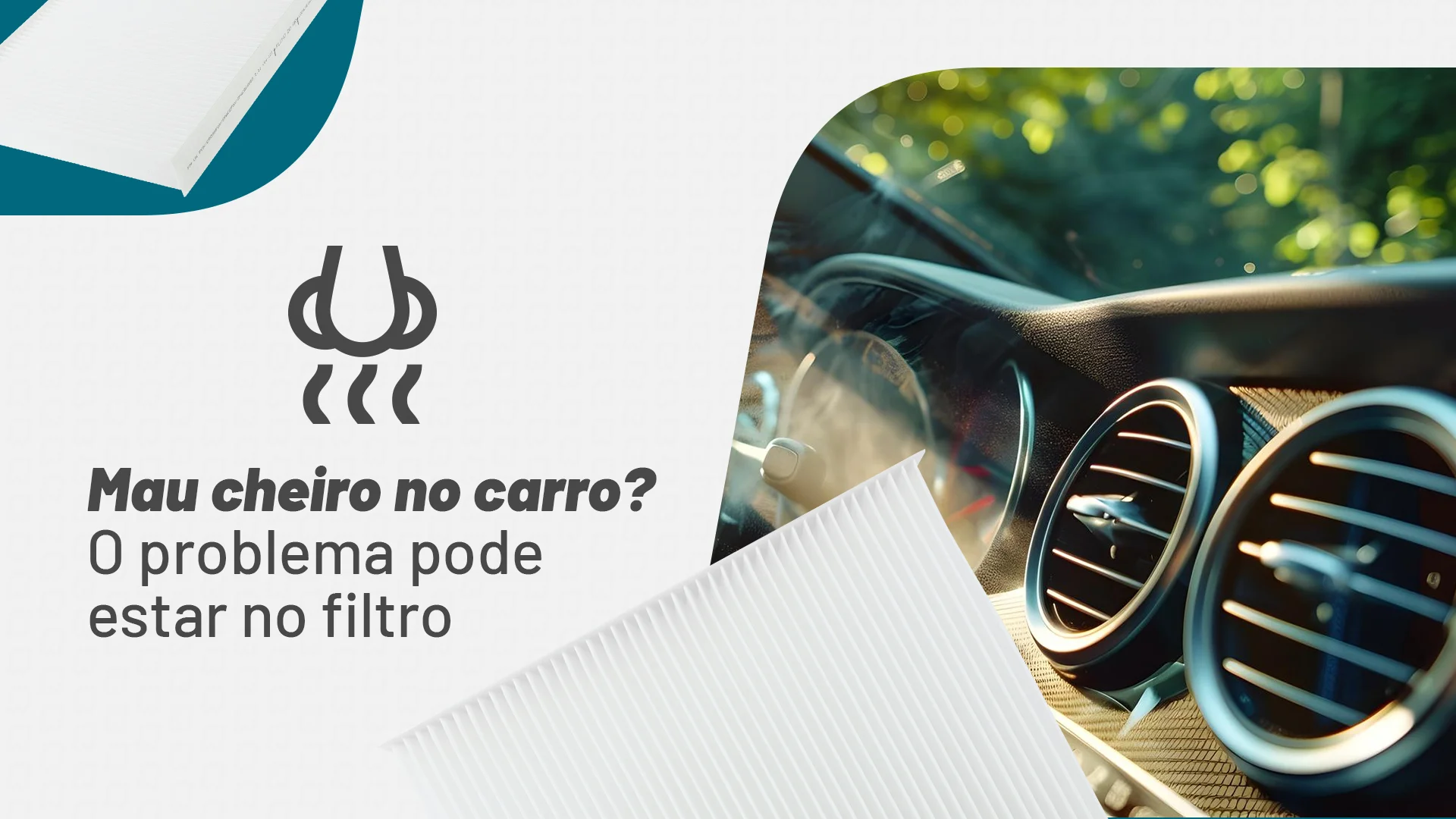 Veja como fazer a substituição do filtro de cabine