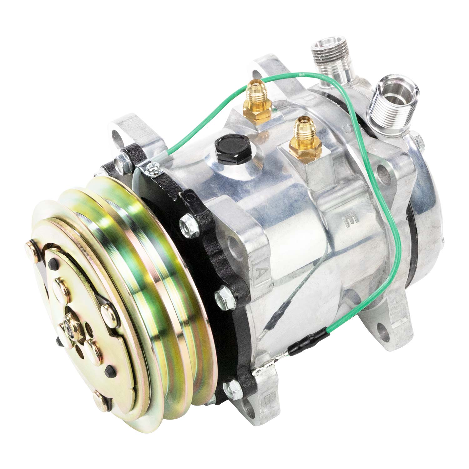 Compressor de Ac Universal Sanden 5H11 2A 24V Vertical 8/10