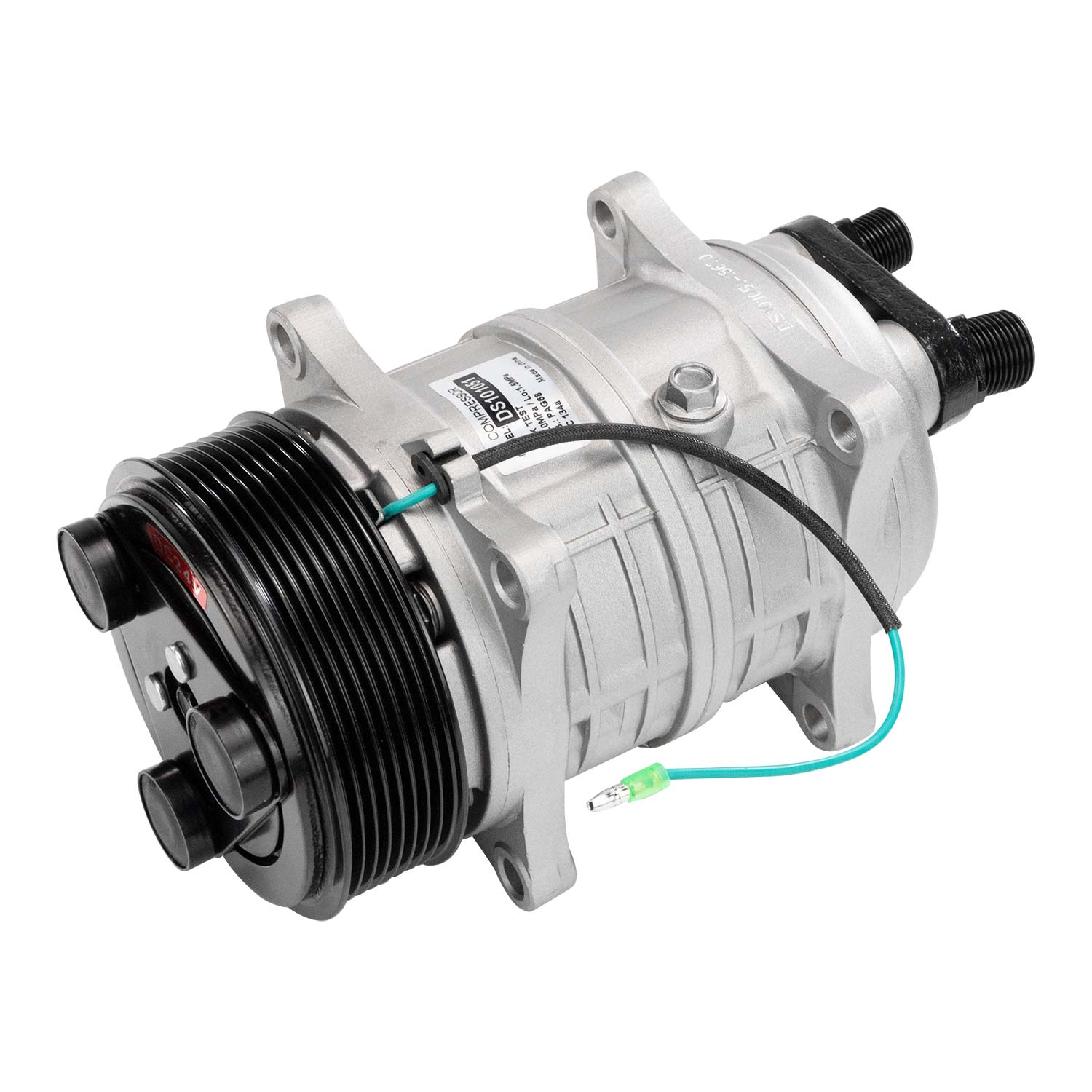 A/C Compressor Universal TM16 8PK 24V 8 Fixações Horizontal
