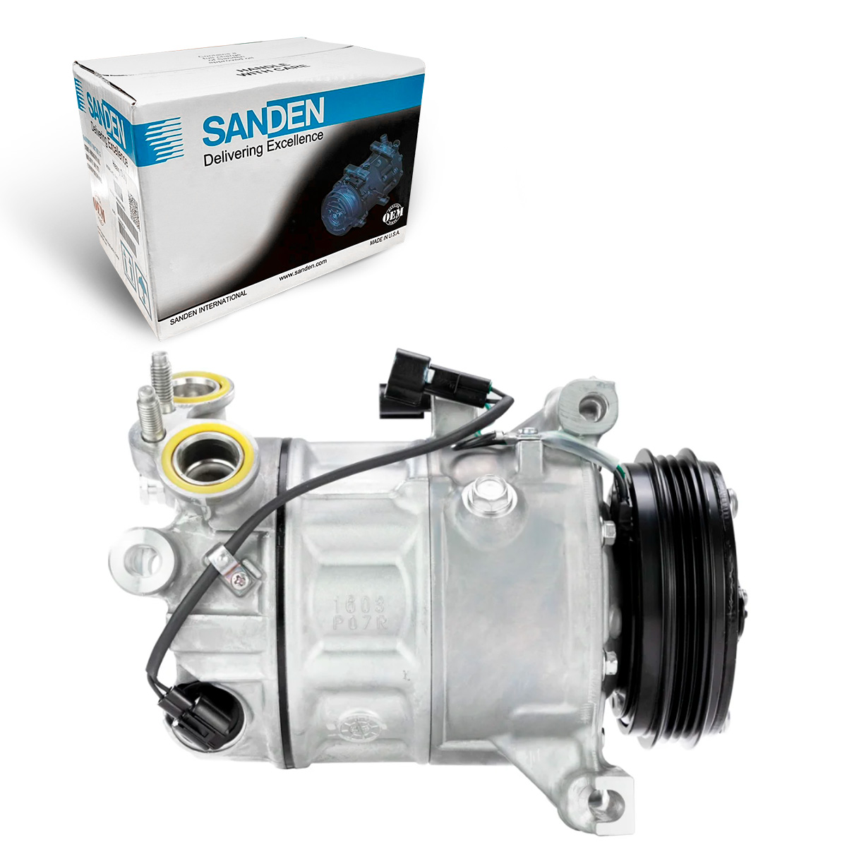 Compressor de Ac P/ Volvo S60, S80, V60, V70, Xc60, Xc70..(Oem) | Qualy Air