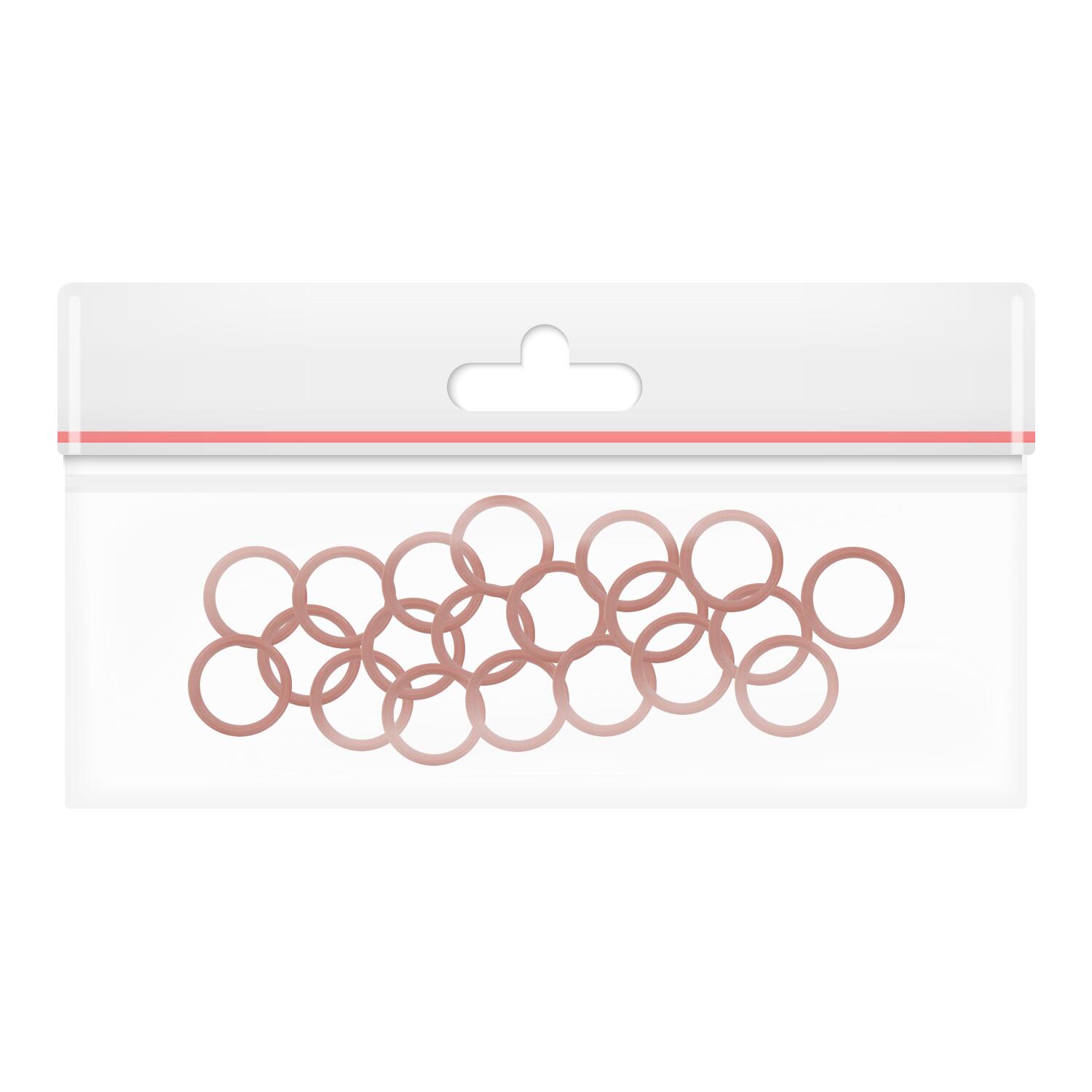 Oring R134 8Mm Fino de Ac (Pct C/ 20) Borracha Nitrílica | Qualy Air