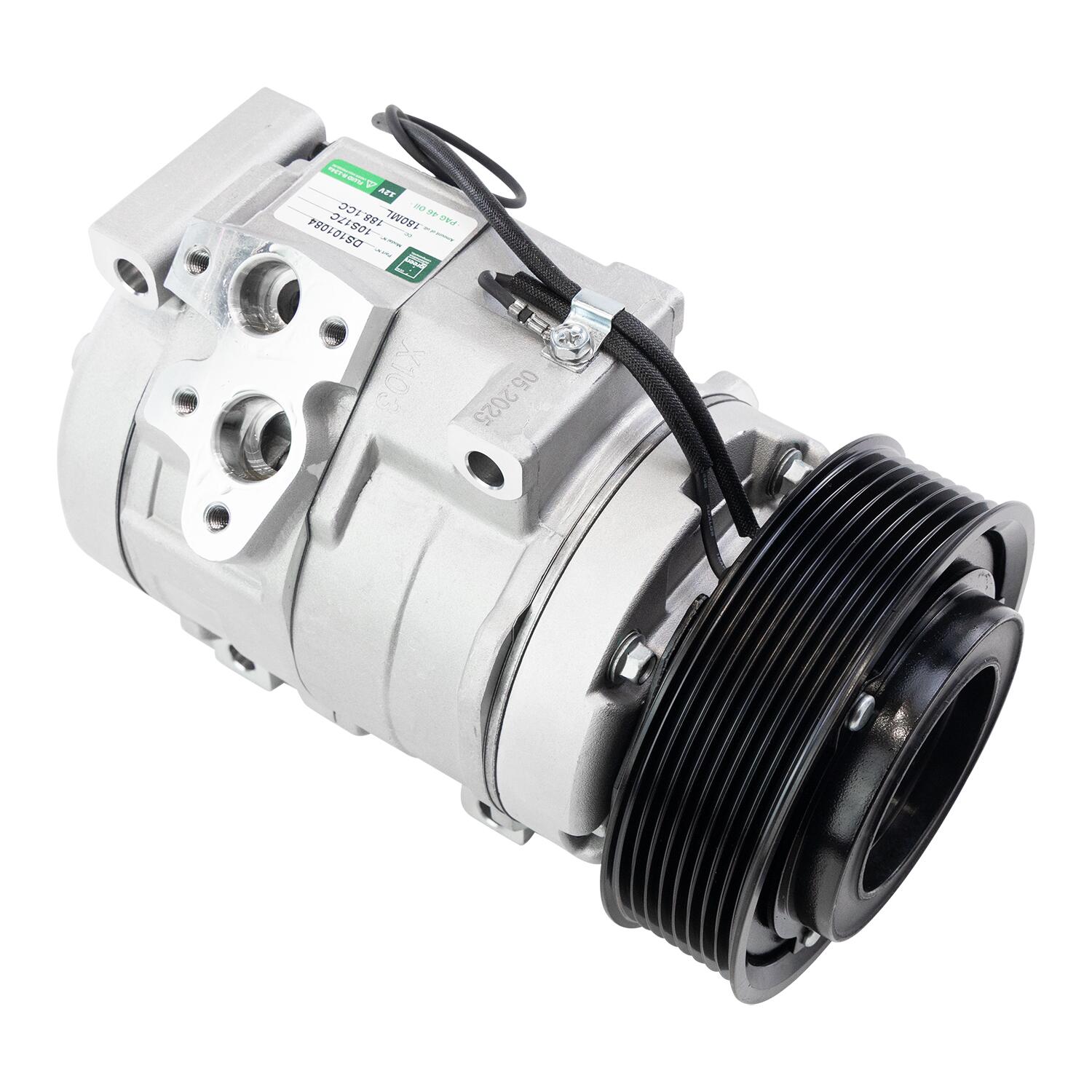 Compressor 10S17C P/ New Holland T8 385, Case Magnum (Green