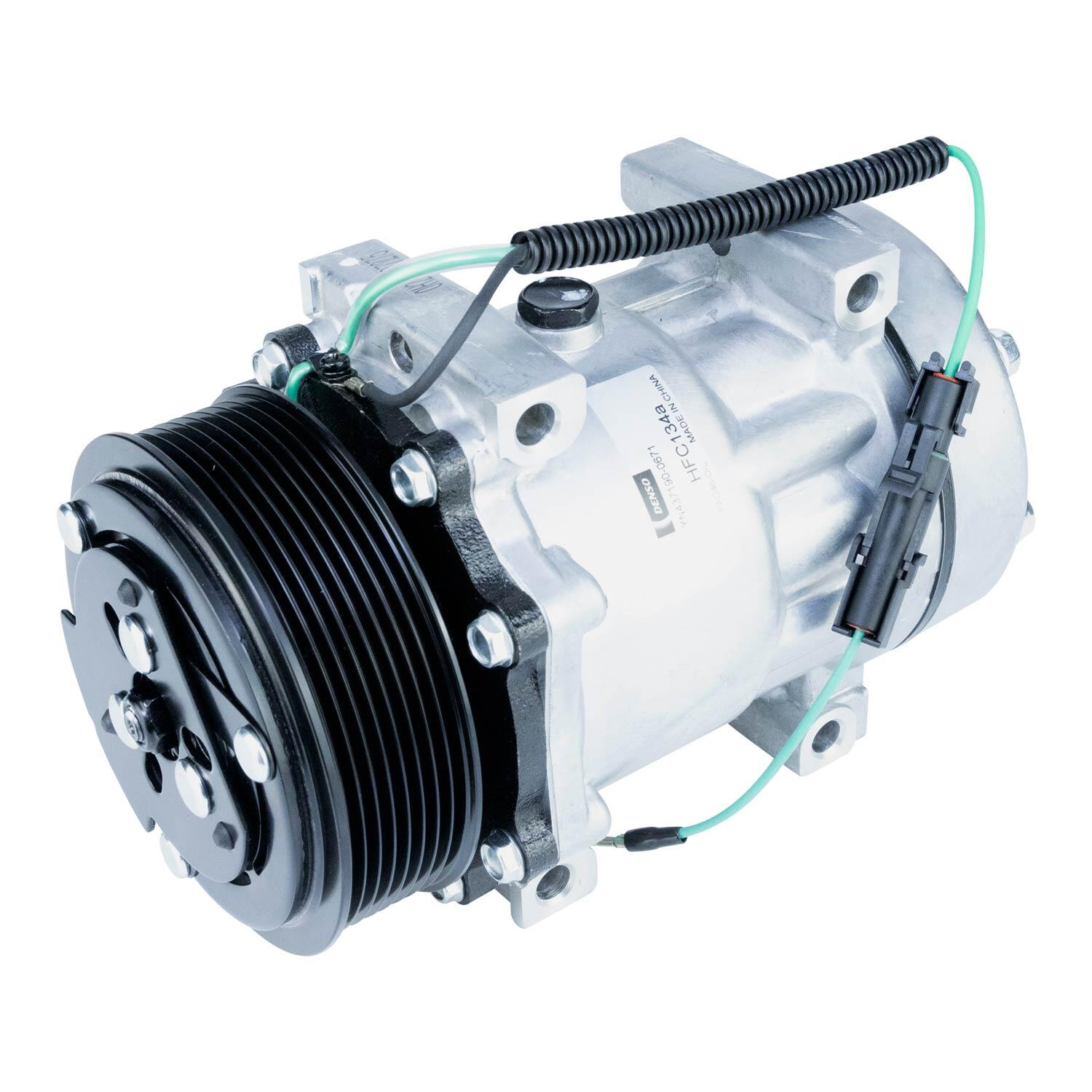 Compressor de Ar Universal 7H15 8Pk 24V Flex 4 Fix (Denso) | Qualy Air