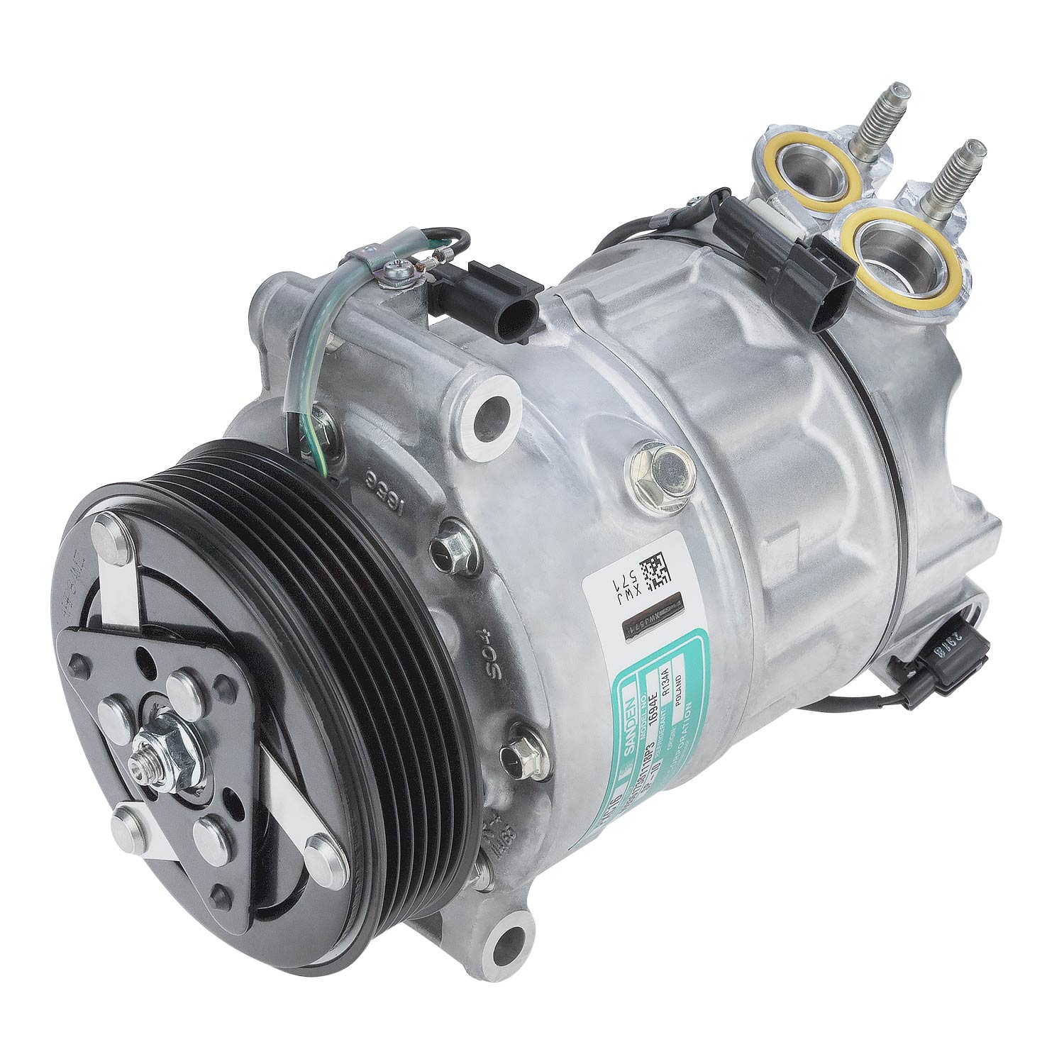【ayuppage】 Compressor de Ac Pxc16 P/ Jaguar Xf, Xj, X3512009 a 2014