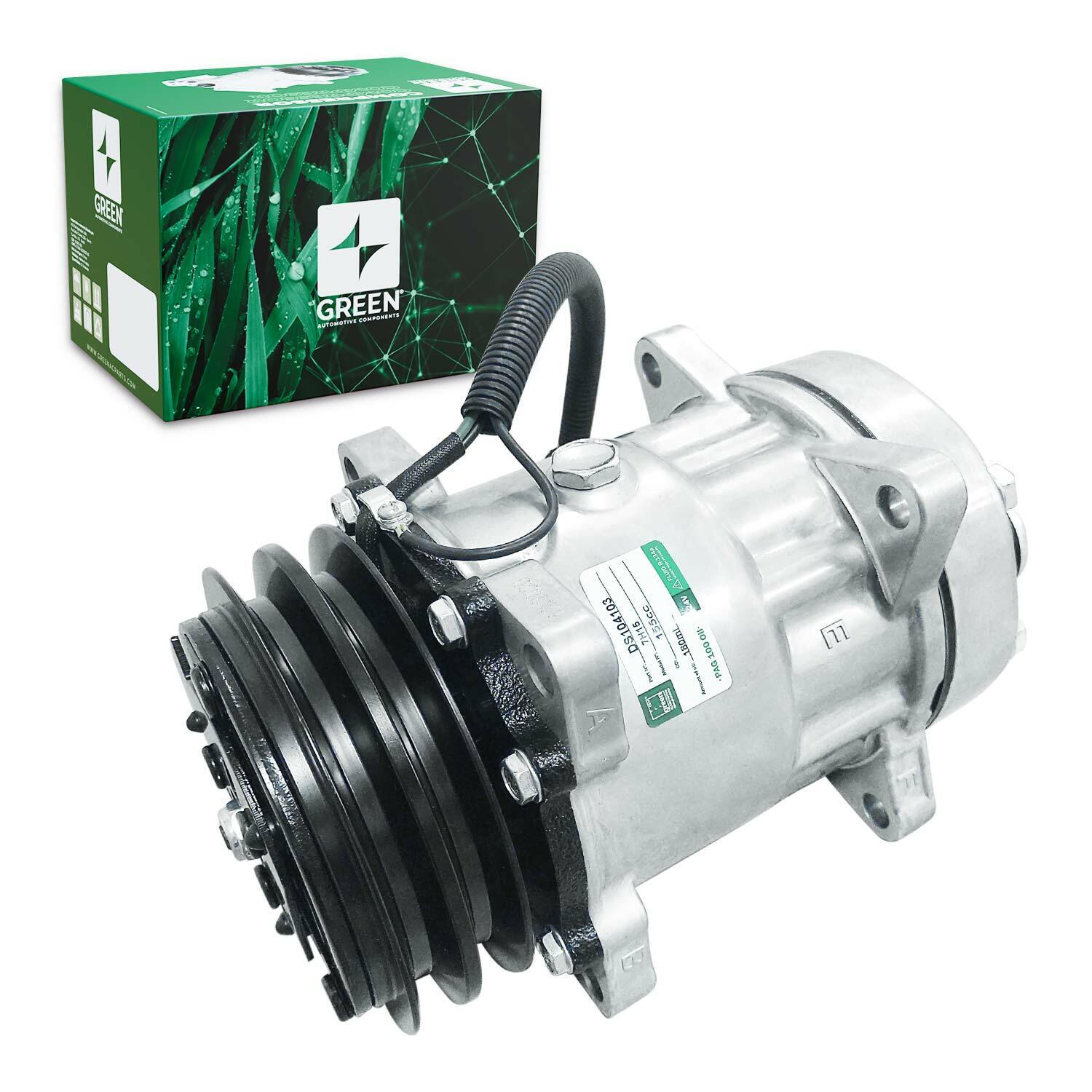 Compressor de Ac Universal 7H15 2A 24V 8Fix Flex Hrzt -Green