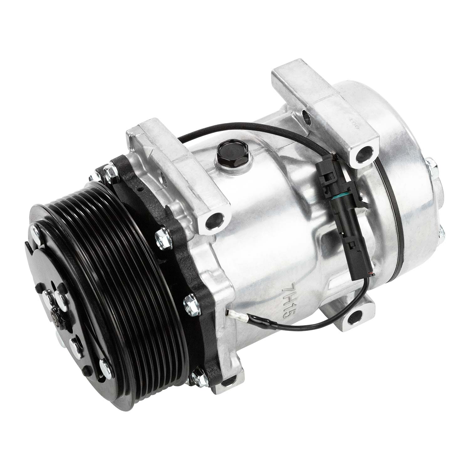 Compressor Ar Condicionado Universal 7H15 8Pk 12V Flex 4 Fix