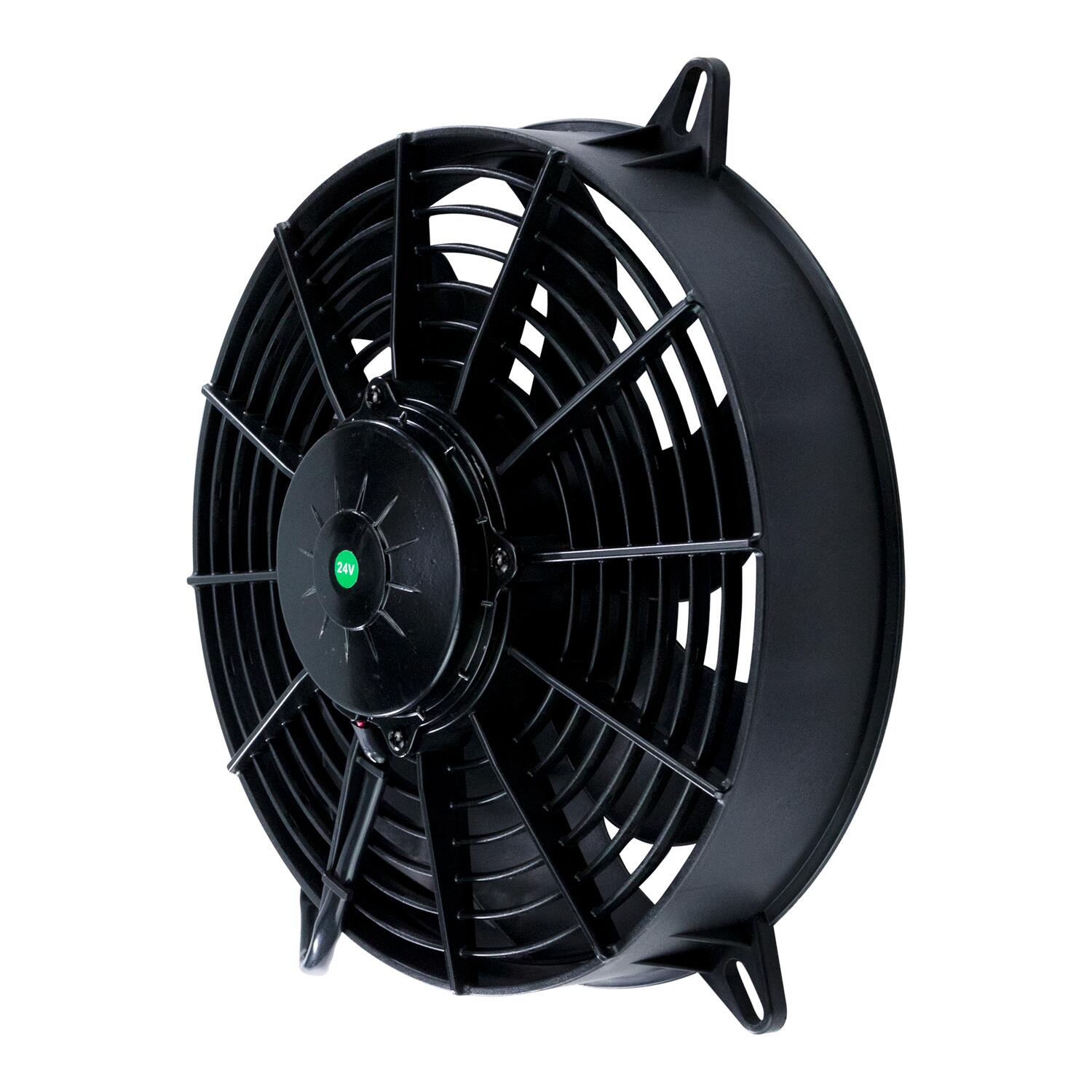 Eletro Ventilador Ventoinha Universal 11 Polegadas 24V (Grn) | Qualy Air
