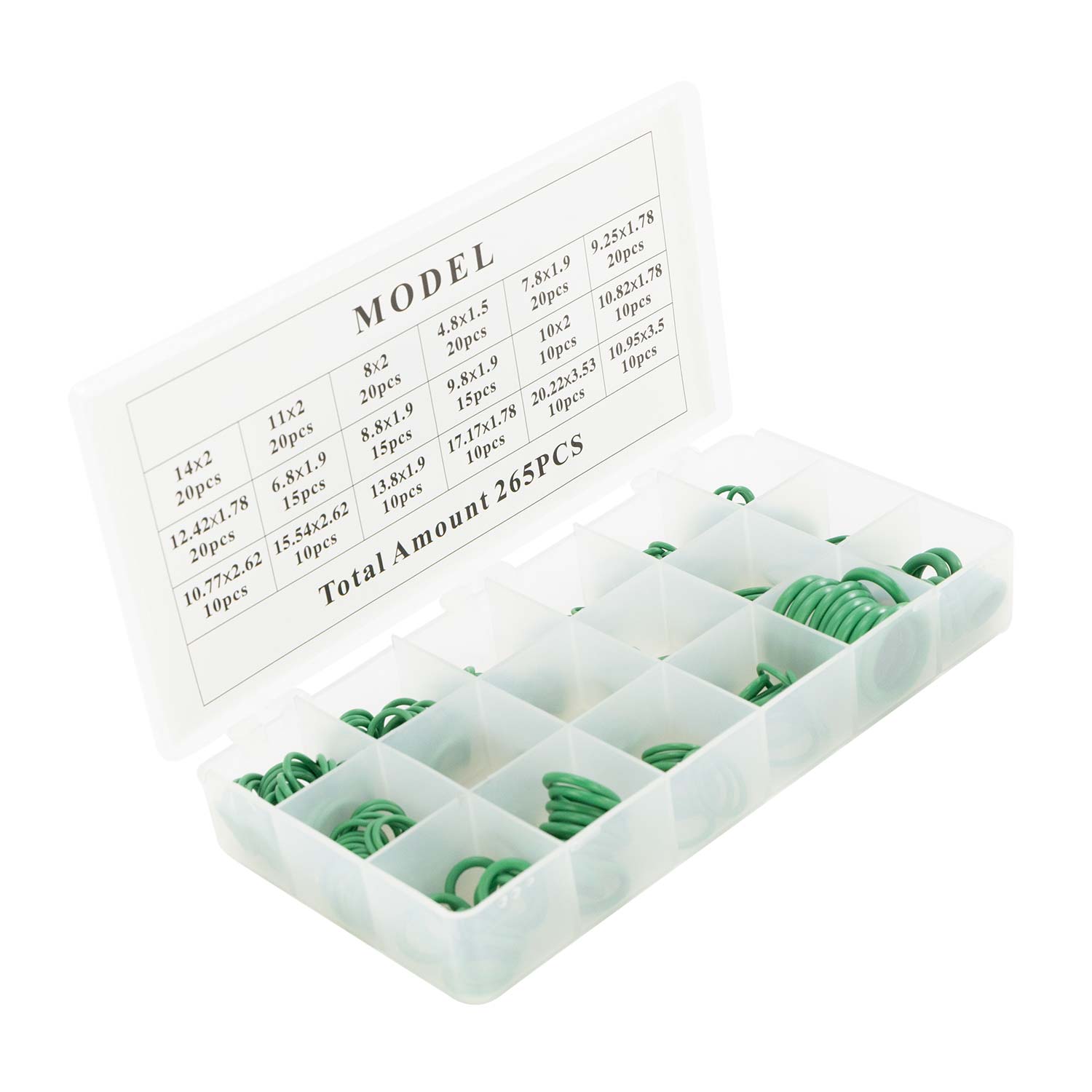 Kit Oring CX com 265 Unidades P/ Vedação de Conexões | Qualy Air