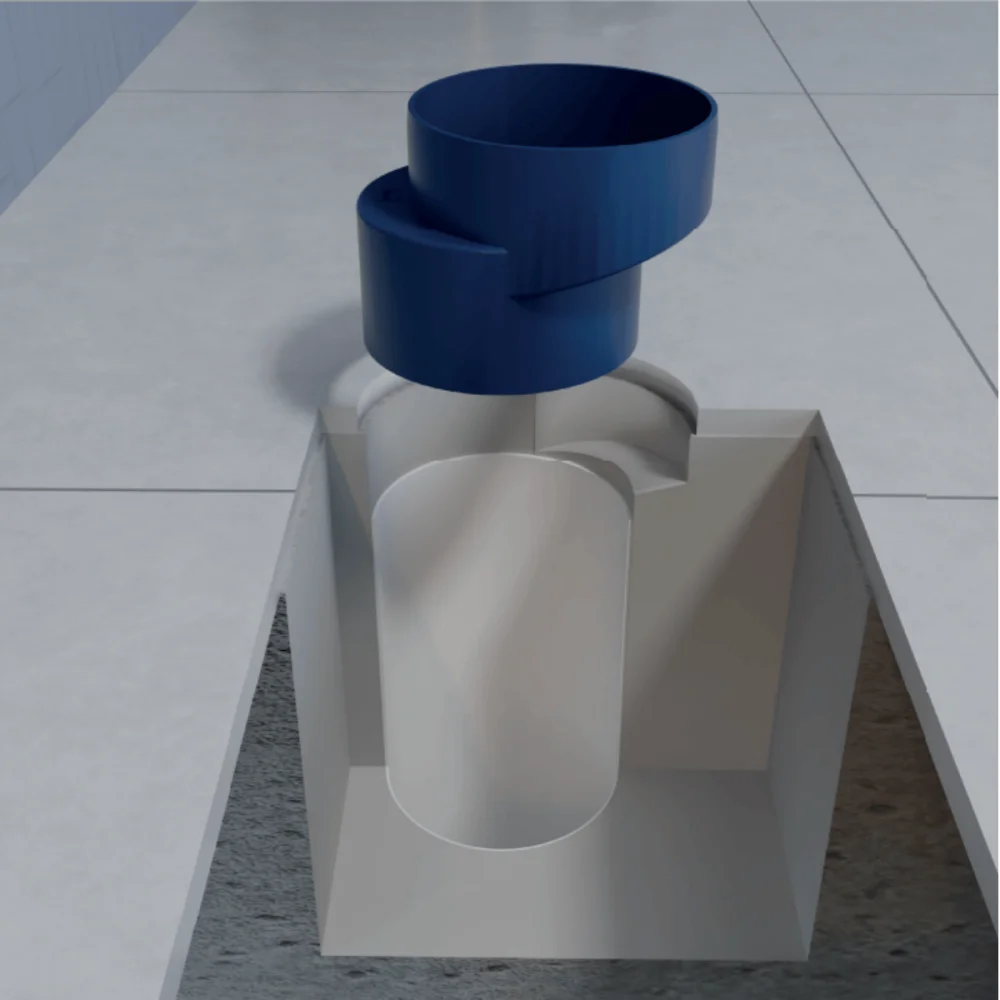 Adaptador Para Deslocamento Para Vaso Sanitário Adaptavaso Blukit