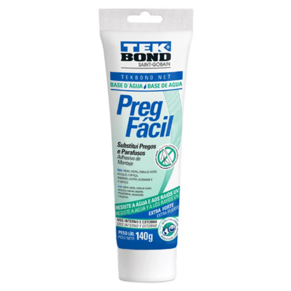 Adesivo Preg Fácil Base D'Água 140g TekBond