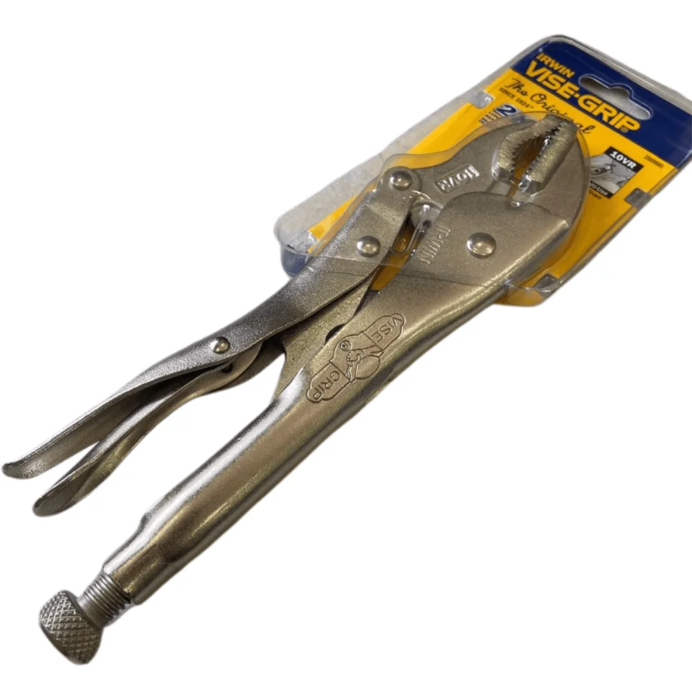 Alicate de Pressão 10" Vise Grip 10VR Curvo e Reto Irwin