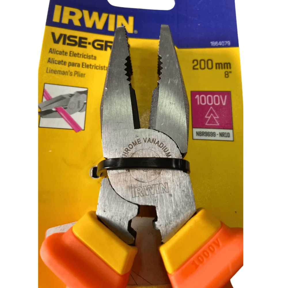 Alicate Eletricista 8" Vise Grip 1000v Irwin