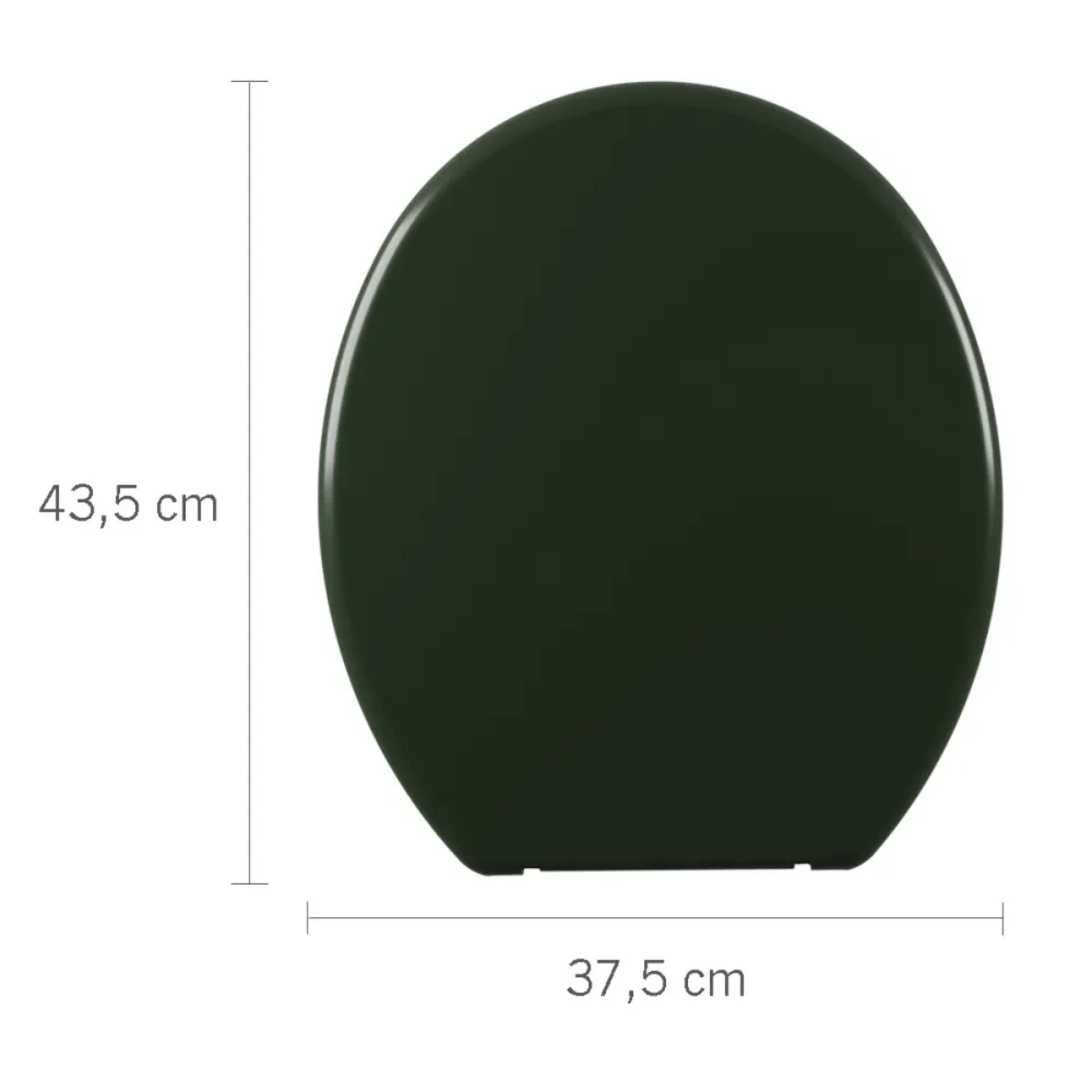 Assento Sanitário Oval Soft Verde 5 Astra