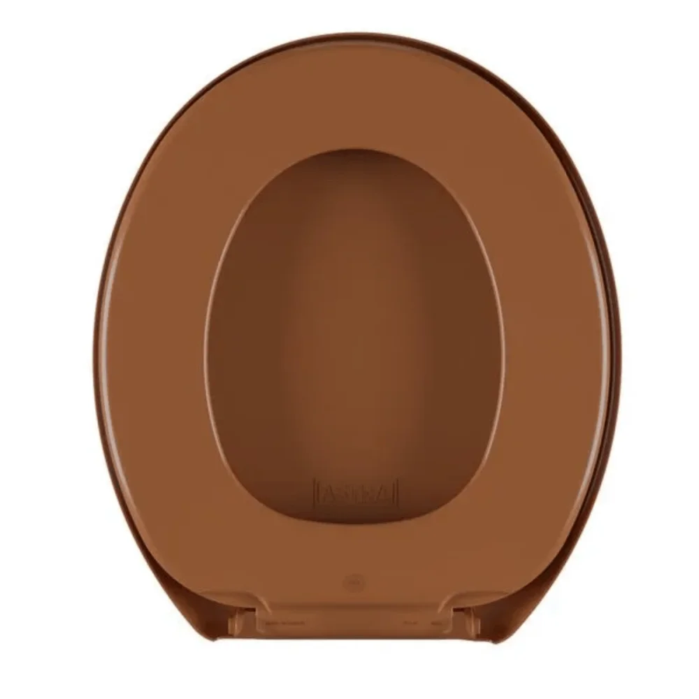 Assento Sanitário Oval Soft Caramelo 2 Astra