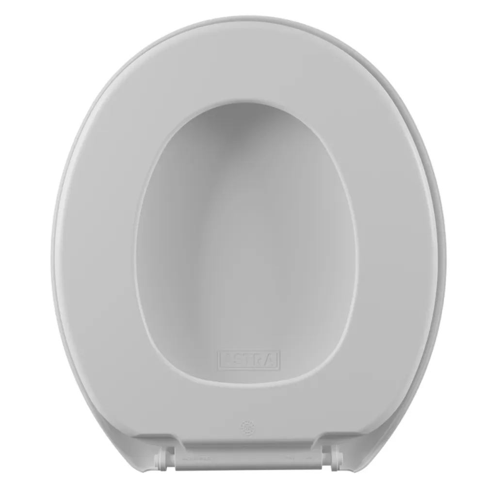 Assento Sanitário Oval Soft Branco Astra