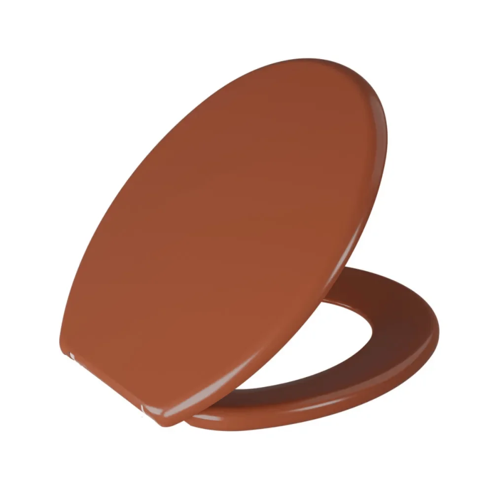 Assento Sanitário Oval Soft Caramelo 1 Astra