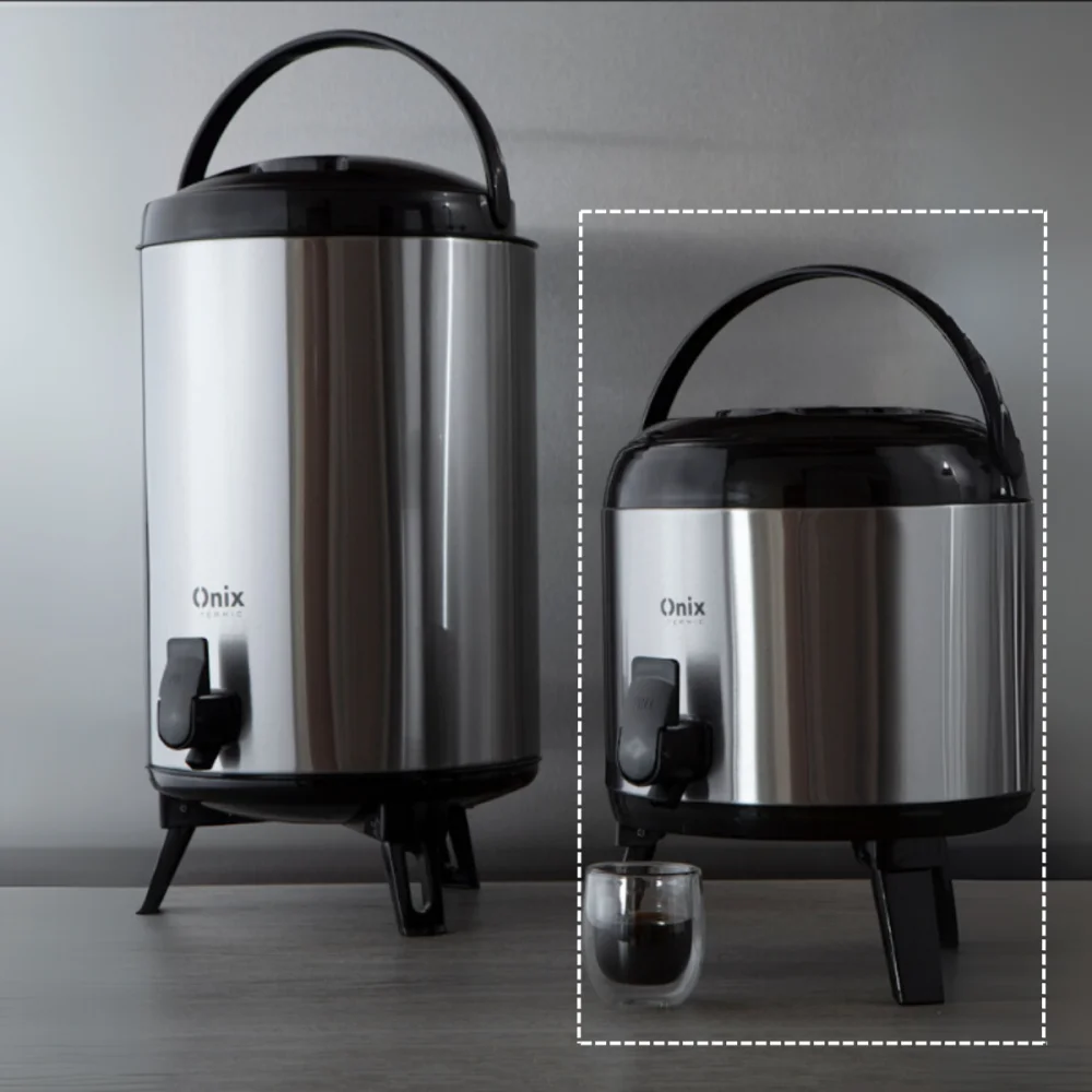 Botijão Inox 5,5l Onix