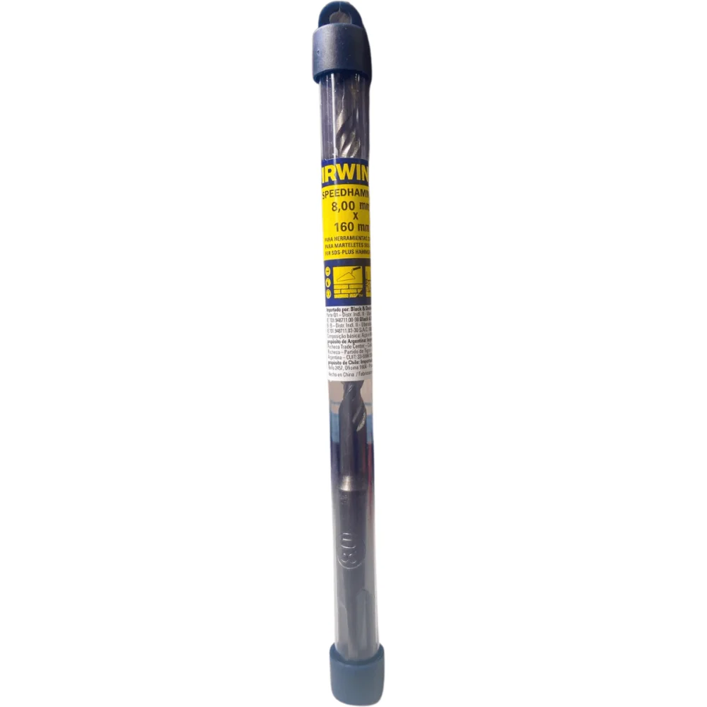 Broca De Videa 8mm x 160mm De Encaixe SDS Plus Irwin