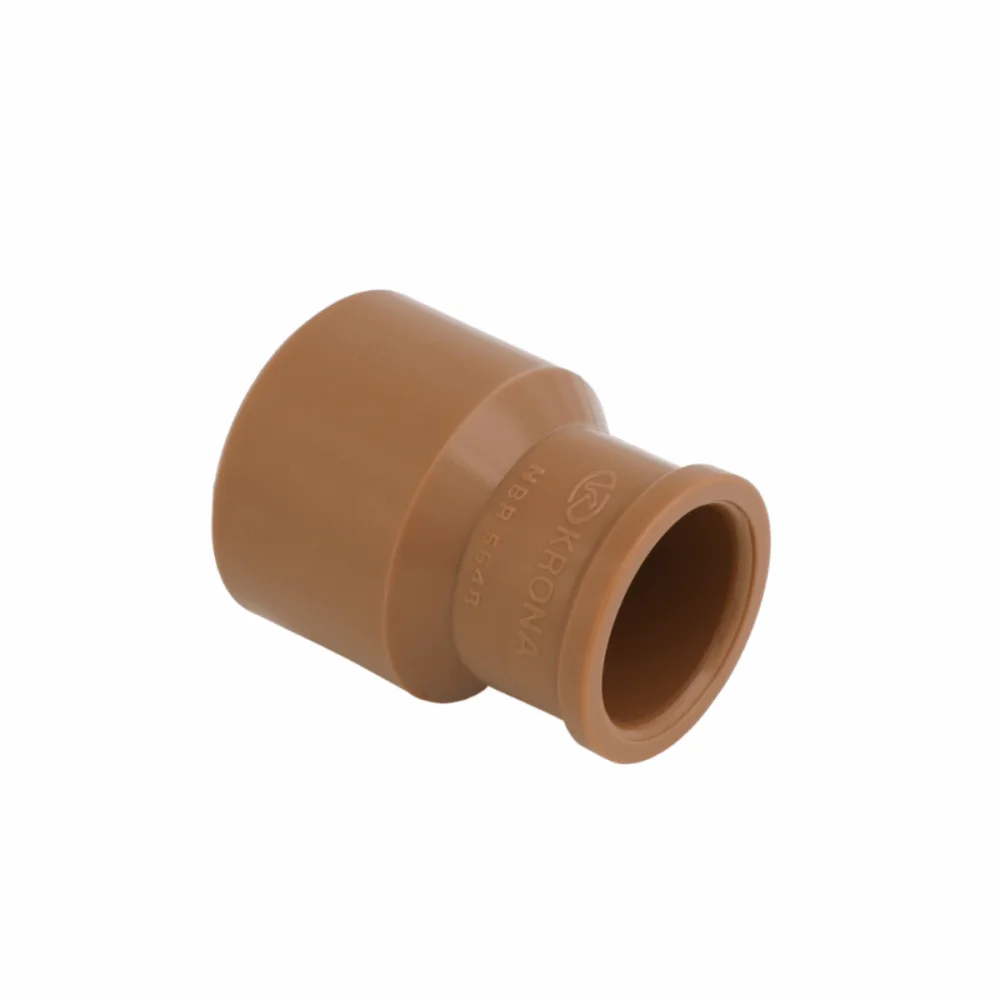 Bucha De Redução Longa Soldável PVC Marrom 60x40 Krona
