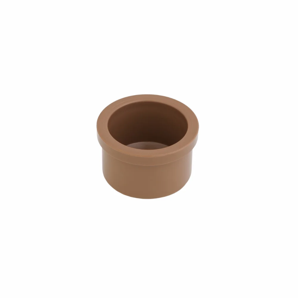 Cap PVC Marrom Soldável 50mm Krona