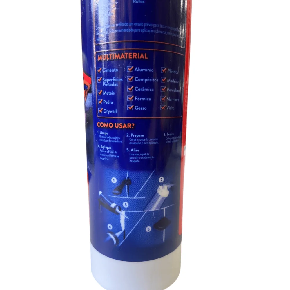 PU 40 Selante Adesivo Cinza 380g Cascola