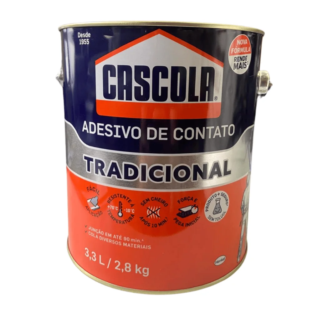 Adesivo de Contato Cascola 2,8Kg S/ Toluol Henkel