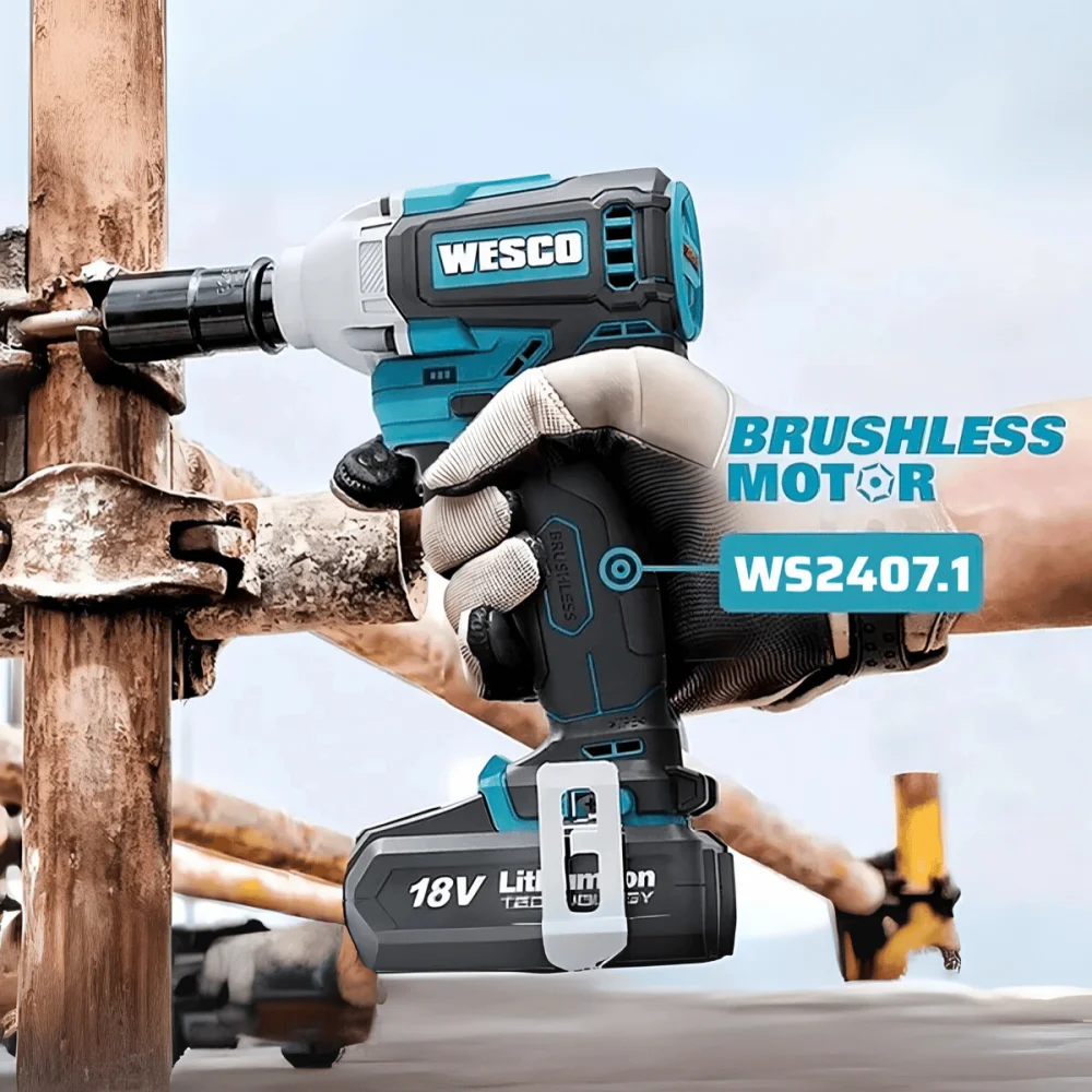 Chave De Impacto 18V Brushless 1/2" WS2407 Wesco